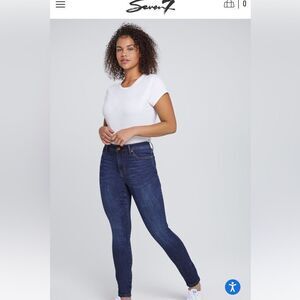 EXCELLENT LIKE NEW CONDITION WOMEN’S SEVEN7 TUMMYLESS SKINNY JEANS SIZE 12